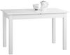 Esstisch >Crawley< in Weiß - 160x76,5x70cm (BxHxT) Bild 5