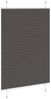 vidaXL Plissee Schwarz 95x100 cm Stoffbreite 94,4 cm Polyester 4015125 Bild 4