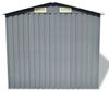 vidaXL Gartenschuppen Grau Metall 204 x 132 x 186 cm 42983 Bild 4