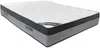 Vente-unique - ILYROS Mattress and bed base set StoffHolz, Platte Weiß - B 140 cm x H 30 cm x L 190 cm Bild 2