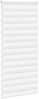 vidaXL Doppelrollo Weiß 95x230 cm Stoffbreite 90,9 cm Polyester 4014806 Bild 3