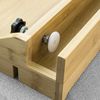 SoBuy NKD01-N Bettablage, Massivholz, Lackiert, Bambus, 36 x 9 x 25 cm Bild 4