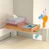 SoBuy NKD01-N Bettablage, Massivholz, Lackiert, Bambus, 36 x 9 x 25 cm Bild 2