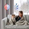 Cozyor Verdunkelungsvorhang 2er-Set inkl. 2 Magnethalter, thermoisolierend, Gardinen blickdicht (2 St), Ösen, verdunkelnd, Mikrofaser Polyester, Gardinen Thermo Vorhang 175x135 Wohnzimmer, Schlafzimmer, Kinderzimmer Bild 3