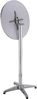 Stehtisch IVAR Rund Alu-Gestell - Silber 110 x 60 x 60 cm | Bistrotisch Stehtisch Bartisch Bild 5