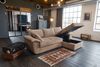 KAWOLA Sofa DAMETO Ecksofa Bettsofa Schlafsofa mit Stauraum Cord braun Recamiere rechts 77 x 174 x 266 cm Bild 5