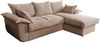 KAWOLA Sofa DAMETO Ecksofa Bettsofa Schlafsofa mit Stauraum Cord braun Recamiere rechts 77 x 174 x 266 cm Bild 3