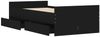 vidaXL Bett mit Schubladen Schwarz 75x190 cm 3207386 Bild 5