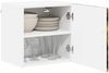 vidaXL Wandschrank LUCCA Geräucherte Eiche 40 x 31 x 40 cm 884884 Bild 3