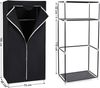 Songmics Kleiderschrank Stoffschrank Kleiderständer mit Kleiderstange Bild 4