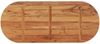 vidaXL Tischplatte 140x60x2,5 cm Oval Massivholz Akazie 370091 Bild 4