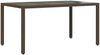 vidaXL 5-tlg. Garten-Bistro-Set mit Kissen Braun Poly Rattan 3277066 Bild 4