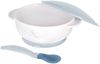 Kikkaboo Baby Essschüssel 250 ml Löffel mit Wärmesensor Warmhalteschüssel Deckel blau Bild 3