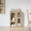 vidaXL Sideboard Sonoma-Eiche 59 x 35 x 80,5 cm Holzwerkstoff 891316 Bild 4