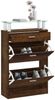 vidaXL Schuhschrank Räuchereiche 63x24x104 cm Holzwerkstoff 342567 Bild 4