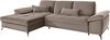 Places of Style Ecksofa Costello L-Form, mit Sitztiefenverstellung, Armteilverstellung und, 3 Nierenkissen, optional Bettfunktion und Bettkasten Bild 4