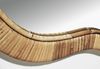 Kobolo Dekoobjekt Spiegel Wandspiegel LENI Rattan, aus natürlchem Rattan Bild 2