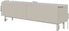 Selsey 'Veldio New' TV-Lowboard mit Rillenfront, Schwarz, 140 cm Bild 5