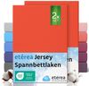 etérea Himmlische Qualität Spannbettlaken etérea Comfort Jersey 2er Set Spannbettlaken, Jersey, Gummizug: rundum, (2 Stück) Bild 4