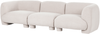 Modulsofa 3-Sitzer MJALBI Bouclé Cremeweiß Bild 5