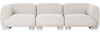 Modulsofa 3-Sitzer MJALBI Bouclé Cremeweiß Bild 4