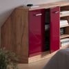 Küchenschrank für Dachschrägen R-Line Rot Hochglanz 80 cm mit 2 Türen, Schrankkorpus 60 cm Tiefe Vicco Bild 4