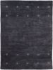 carpetfine 'Gabbeh Uni' Wollteppich, reine Wolle, Grau, 60x90 cm Bild 2
