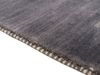 carpetfine 'Gabbeh Uni' Wollteppich, reine Wolle, Grau, 60x90 cm Bild 4