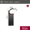 Paulmann 94739 LED Außenwandleuchte Puka seewasserresistent mit Bewegungsmelder Bild 3