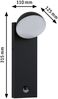 Paulmann 94739 LED Außenwandleuchte Puka seewasserresistent mit Bewegungsmelder Bild 4