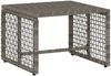 vidaXL Gartenmöbel-Set mit Kissen 5 pcs Grau und Marineblau 42025172 Bild 5