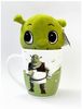 DreamWorks Tasse Keramik 300 ml + Plüschtier Shrek Oger little Dreamers GeschenkSet, 2-teilig Bild 2