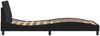 vidaXL Bettgestell "Dover" Schwarz 100x200 cm Samt 373134 Bild 5