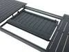 Vente-unique - VELYRA Garden dining set Metall Grau - B 60 cm100 cm x H 85 cm75 cm x L 57 cm205 cm286,5 cm Bild 5