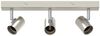 vidaXL Deckenstrahler mit Strahlern Nickel 38 x 6,5 x 11,5 cm Metall 4108184 Bild 2