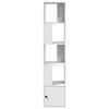vidaXL Bücherregal Weiß 40x36x189 cm Holzwerkstoff 848241 Bild 3