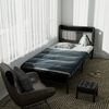 Metallbett 200 x 90 cm,Stauraum-Kopfteil mit 1 Steckdosen, 2 USB-Ladeanschlüssen Bild 4