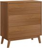 Kommode Aastmabospoo 90x80x40 cm Walnussoptik [en. casa] Bild 2
