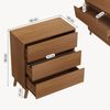 Kommode Aastmabospoo 90x80x40 cm Walnussoptik [en. casa] Bild 3