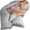 Traumreiter Seitenschläferkissen Traumreiter U Visco Kissen mit Bezug Velour Deluxe Bild 4