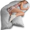 Traumreiter Seitenschläferkissen Traumreiter U Visco Kissen mit Bezug Velour Deluxe Bild 5