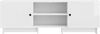 vidaXL TV-Schränk Hochglanz Weiß 150 x 31 x 50 cm Holzwerkstoff 893999 Bild 4