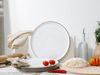 Vintage Nature Weiss, Pizzateller 4-tlg (mo) Bild 2