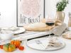 Vintage Nature Weiss, Pizzateller 4-tlg (mo) Bild 4
