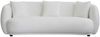 KAWOLA Sofa RADA 3-Sitzer Stoff cremeweiß 83 x 109 x 209 cm Bild 3