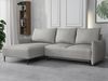 Ecksofa mit Schlaffunktion und Bettkasten Snolik L, schmale Armlehne (Farbe: Velo 633) Bild 3