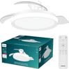 Philips LED Deckenleuchte Bliss 35W DC-Ventilator 28W, einziehbare Rotorblätter, Glitzeroptik, CCT - über Fernbedienung, Dimmer, Dimmfunktion, Ein-/Ausschalter, Farbsteuerung, Fernbedienung, Infrarot inkl, Memoryfunktion, Ventilatorfunktion, dimmbar üb... Bild 1