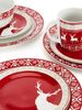 Retsch Arzberg Kombiservice Geschirr-Set, Service Nordic Reindeer, Winter, Advent, Weihnachten (16-tlg), 4 Personen, Porzellan, Rentier-Design, 16 Teile, für 4 Personen Bild 2