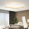 ZMH LED Deckenleuchte Wohnzimmer Ø30CM Dimmbar mit Fernbedienung Modern Deckenlampe Flur, Augenschutz,Einfache Installation, LED fest integriert, 3000-6500K, Eckig LED Deckenleuchte Bild 5