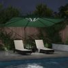 vidaXL Sonnenschirm Grün 352 x 251 x 265 cm Polyester und Aluminium 42003328 Bild 4